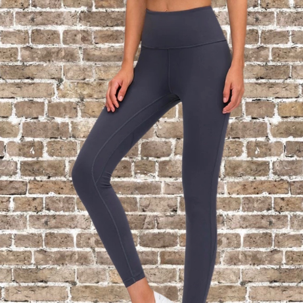 Gray yoga pants
